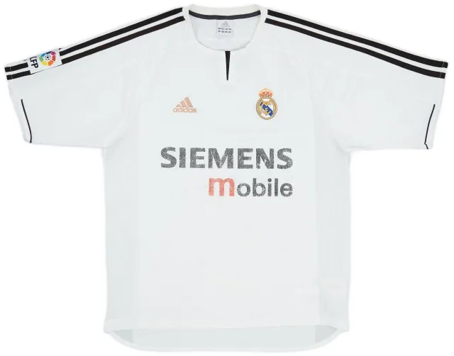 adidas 2003-04 Real Madrid Home Shirt - 4/10 - (M)