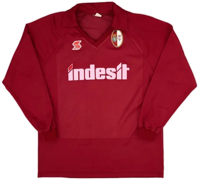 1990-91 Torino Home L/S Shirt - 8/10 - (L)