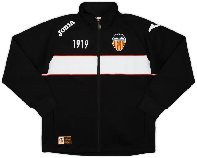 2011-12 Valencia Joma Track Jacket - 9/10 - (XL.Boys)
