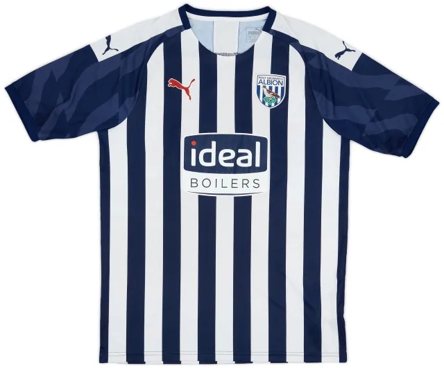 Puma 2019-20 West Brom Home Shirt - 7/10 - (L)