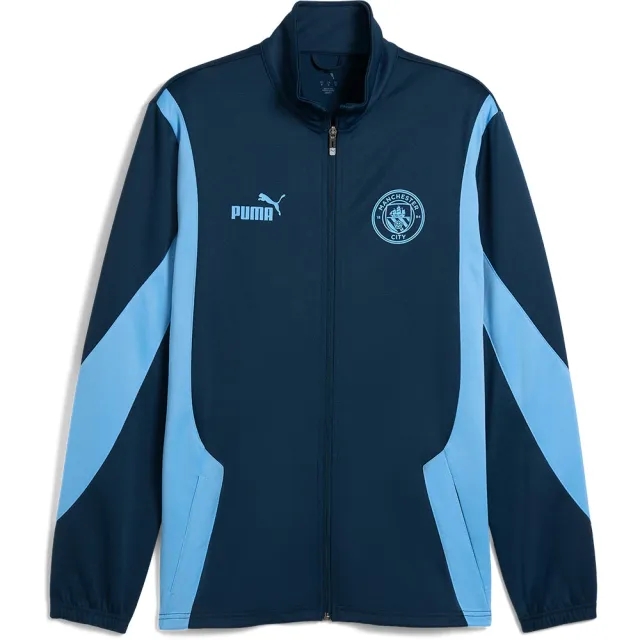 PUMA Manchester City Ftblnrgy+ Jacket Men, Marine Blue/Blazing Blue