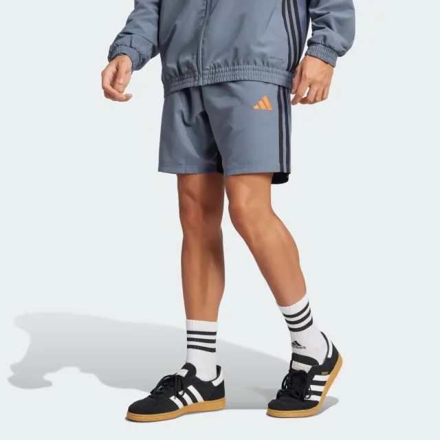 Adidas Football Tiro Essentials Shorts In Grey And Black