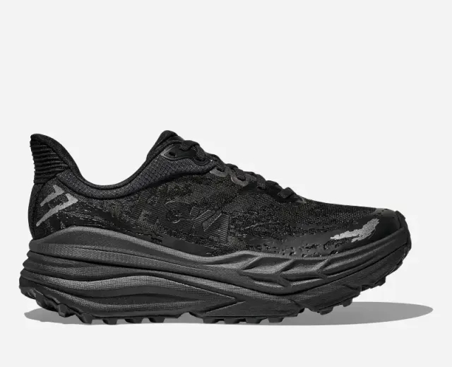 Hoka One One HOKA Women's Stinson 7 Trail Shoes in Black