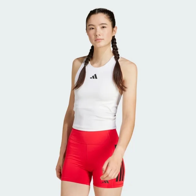 adidas Women Power 3 Stripes Racerback Bra Tank Top