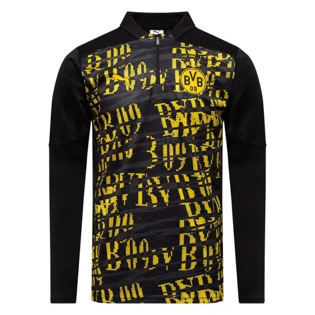 Puma Borussia Dortmund 24 25 1 4 Zip Pre Match Top