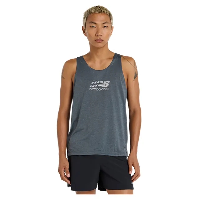 New Balance Athletics Reflective Graphic Sleeveless T-shirt