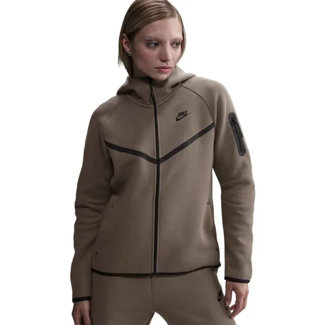 Nike Tech Fleece Women Hoodies - Brown
