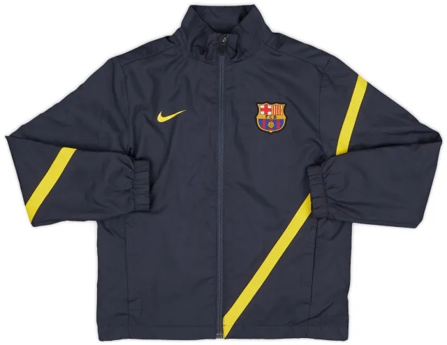 2011-12 Barcelona Nike Track Jacket - 9/10 - (S.Boys)