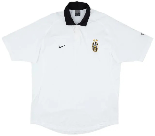 2003-04 Juventus Nike Polo Shirt - 9/10 - (XL)