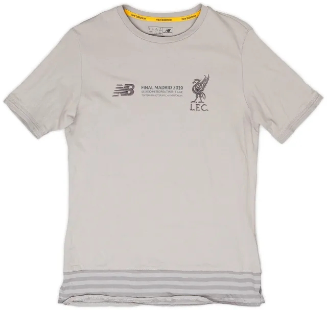 2018-19 Liverpool 'Final' New Balance Training Shirt - 9/10 - (S)