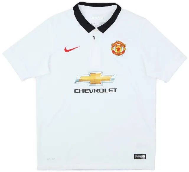 Nike 2014-15 Manchester United Away Shirt - 9/10 - (XL.Boys)