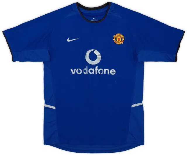 Nike 2002-03 Manchester United Third Shirt - 8/10 - (L.Boys)