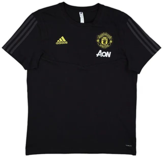 2019-20 Manchester United adidas Cotton Tee - 9/10 - (M)