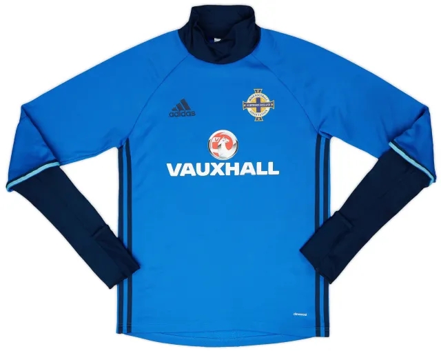 2015-16 Northern Ireland adidas Training Top - 8/10 - (S)