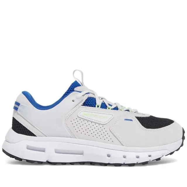 Men's  Under Armour  Summit Trek Suede Shoes Distant Gray / Tech Blue / Morph Green 12