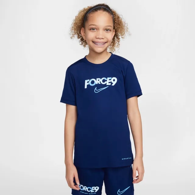 Nike Older Kids Haaland Jersey in Navy Blue