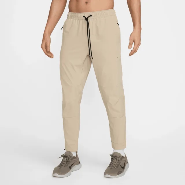 Nike Training Unlimited Dri-Fit Track Trouser In Beige-Green