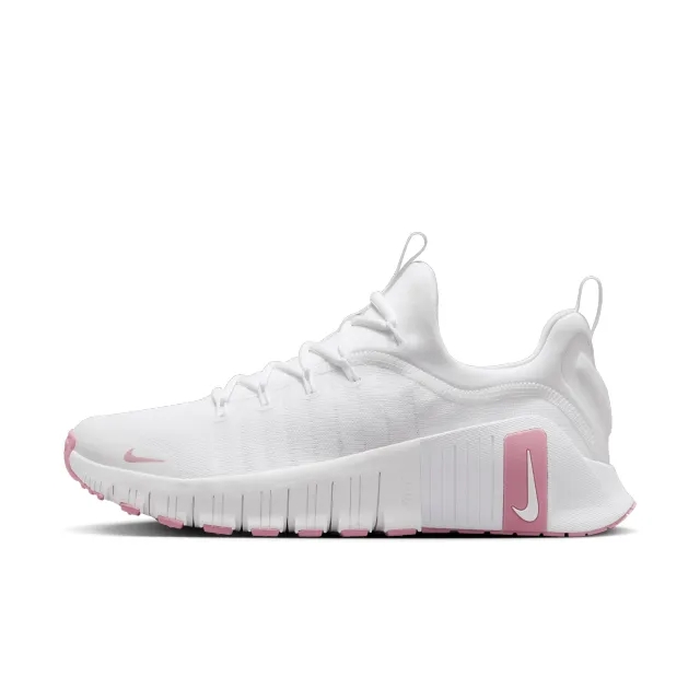 Nike Women's Free Metcon 6 Training Shoes - White/Elemental Pink -  Size: UK 8