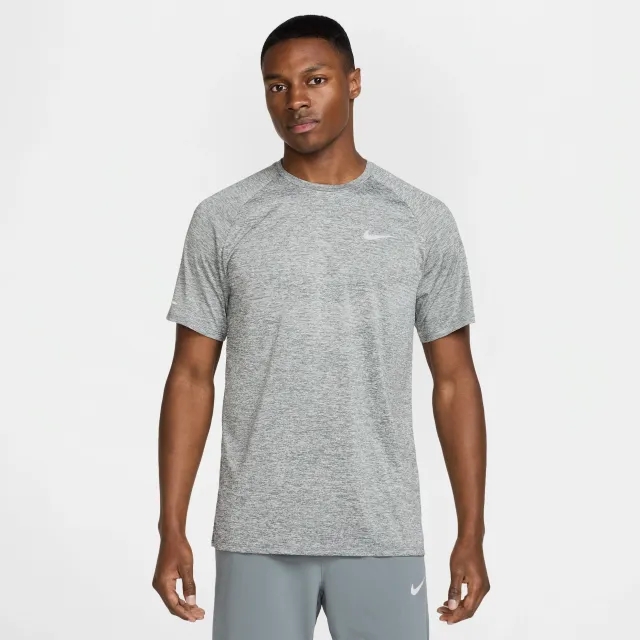Nike Stride Men's Dri-FIT ADV Short-Sleeve Running Top - Grey - Polyester