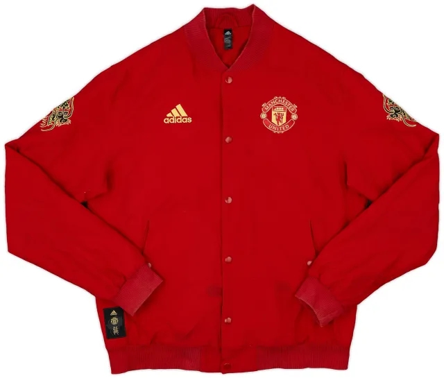 2019-20 Manchester United adidas Chinese New Year Coach Jacket - 6/10 - (M/L)