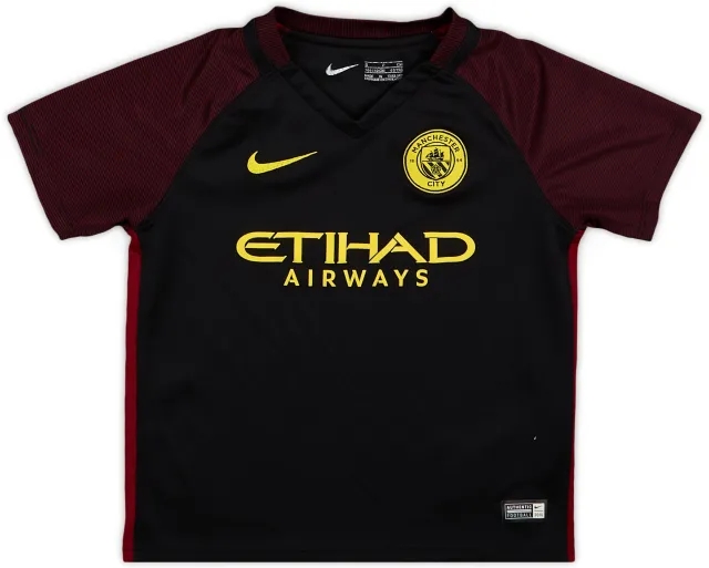 Nike 2016-17 Manchester City Away Shirt - 9/10 - (4-5 Years)