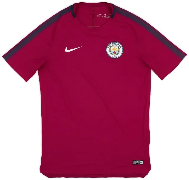 2017-18 Manchester City Nike Training Shirt - 9/10 - (M)