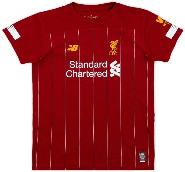 NewBalance 2019-20 Liverpool Home Shirt - 9/10 - (6-7 Years)