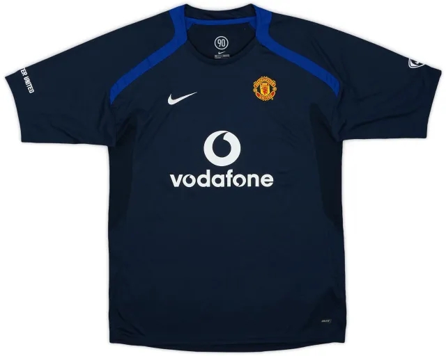 2005-06 Manchester United Nike Training Shirt - 7/10 - (XL.Boys)