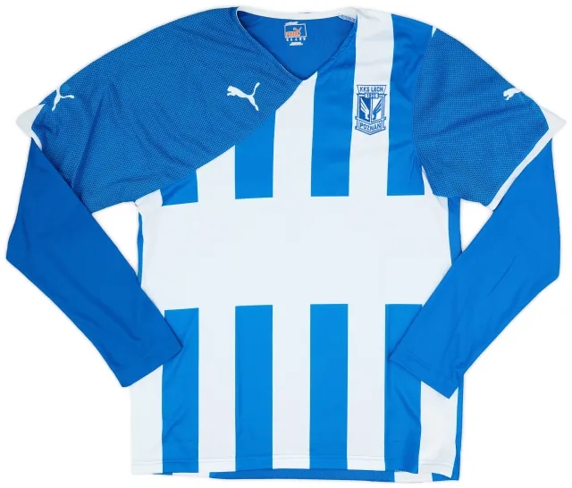 Puma 2011-12 Lech Poznan Home L/S Shirt - 8/10 - (XL)