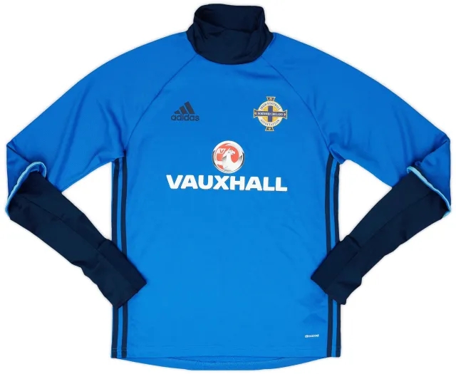 2015-16 Northern Ireland adidas Training Top - 9/10 - (S)