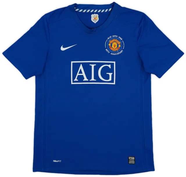 Nike 2008-09 Manchester United Third Shirt - 8/10 - (XL.Boys)