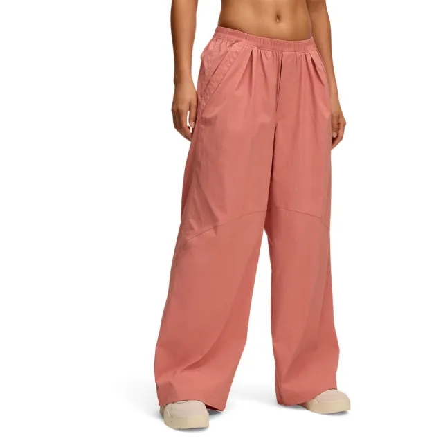 Women's  Under Armour  Unstoppable Woven Parachute Pants Canyon Pink / Canyon Pink XS