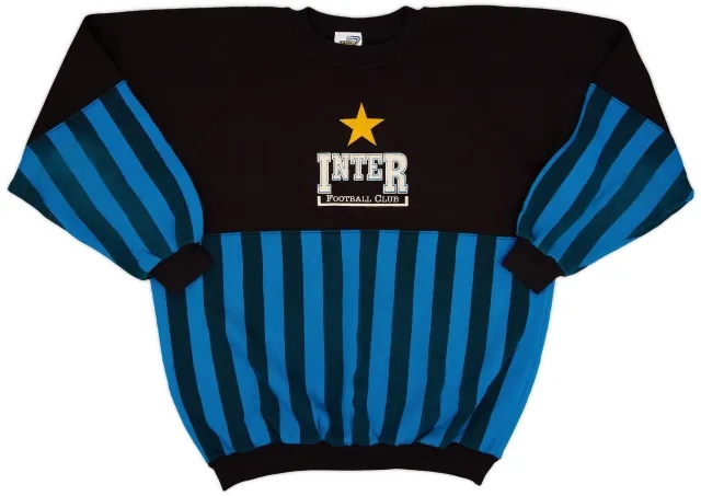 Hoodies/Sweat Tops 1990-91 Inter MIlan Le Felpe Dei Grandi Sweat Top - 8/10 - (L)