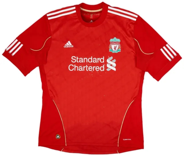 adidas 2010-12 Liverpool Home Shirt - 5/10 - (L)