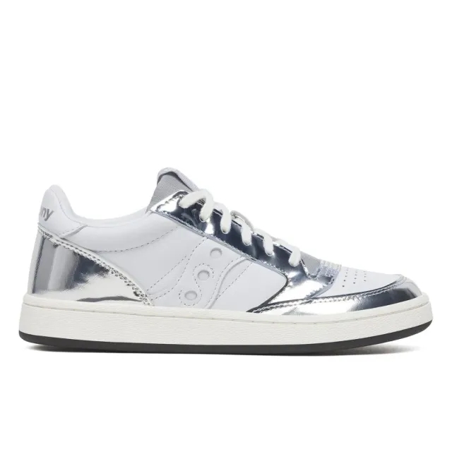 Saucony - Jazz Court Silver & Gold in White