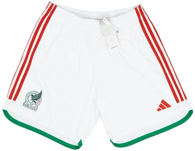 adidas 2022-23 Mexico Home Shorts (S)