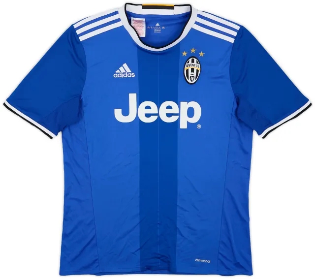 adidas 2016-17 Juventus Away Shirt - 9/10 - (XL.Boys)