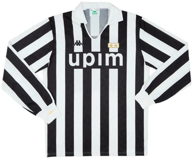 Kappa 1989-90 Juventus Home L/S Shirt #11 - 6/10 - (L)