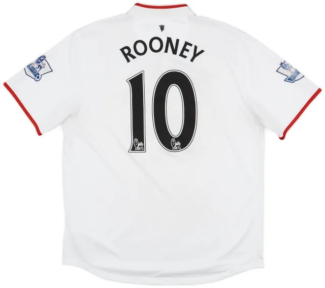 Nike 2012-14 Manchester United Away Shirt Rooney #10 - 7/10 - (L)