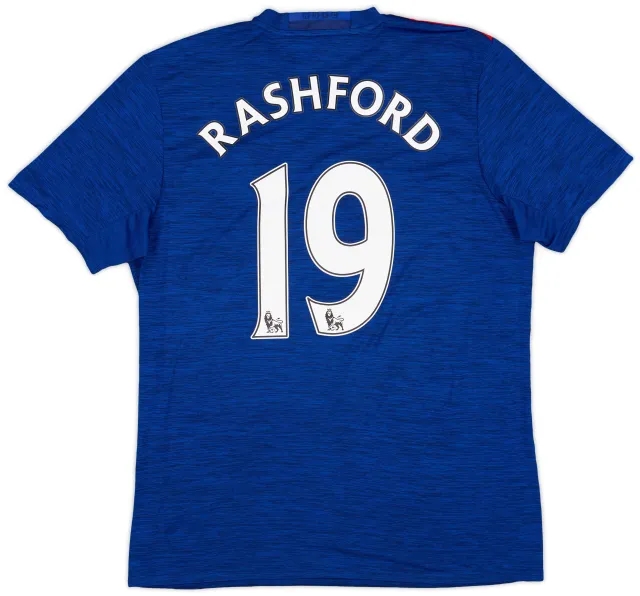 adidas 2016-17 Manchester United Away Shirt Rashford #19 - 5/10 - (L)