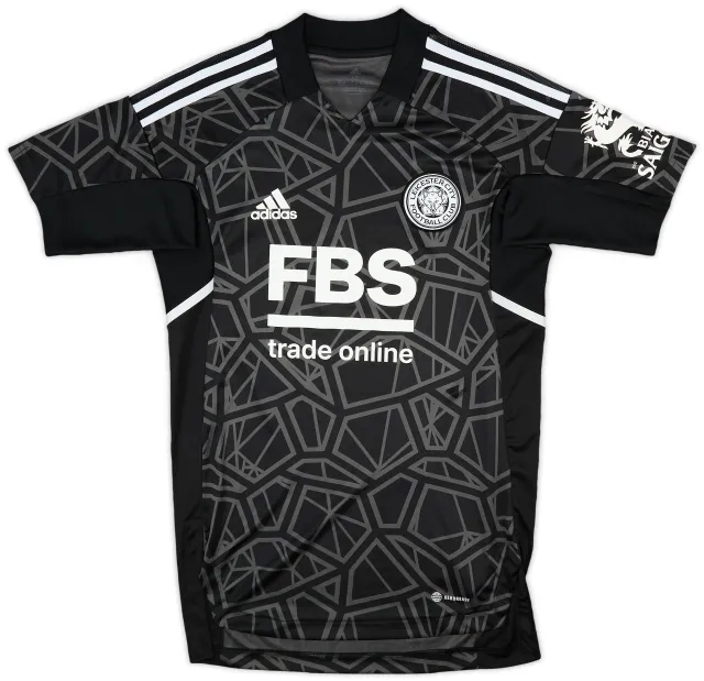 adidas 2022-23 Leicester GK S/S Shirt - 9/10 - (XS)