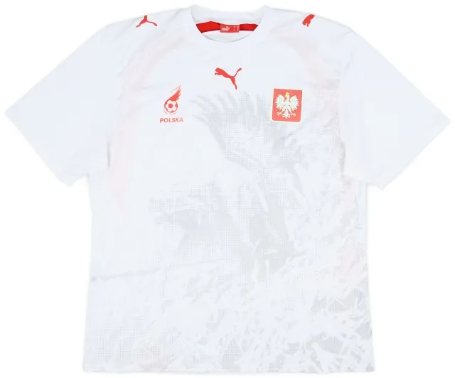 Puma 2006-08 Poland Basic Home Shirt - 9/10 - (XXL)