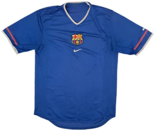 Nike 2001-02 Barcelona Third Shirt - 7/10 - (S)