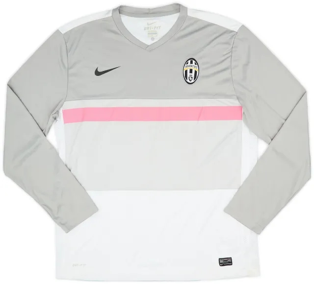 2011-12 Juventus Nike Training L/S Shirt - 9/10 - (XL)