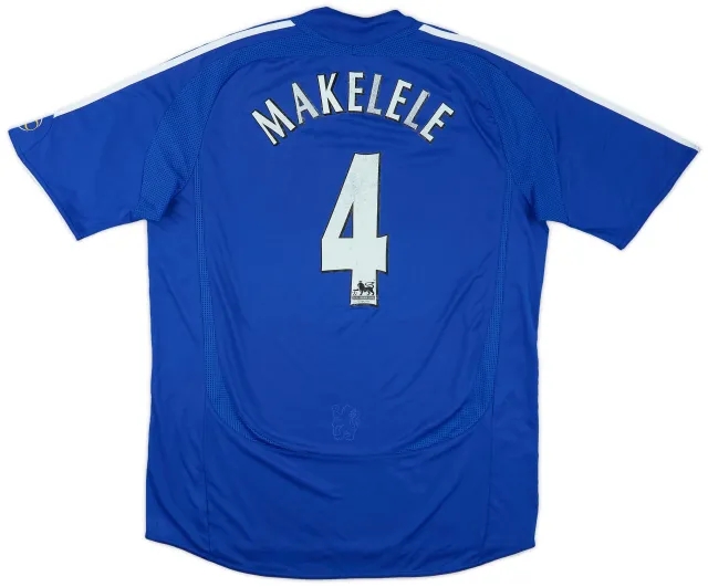 adidas 2006-08 Chelsea Home Shirt Makelele #4 - 5/10 - (L)