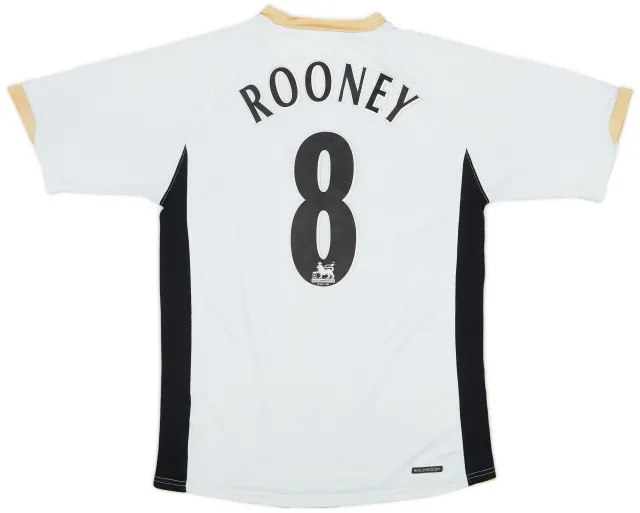 Nike 2006-08 Manchester United Away Shirt Rooney #8 - 6/10 - (S)