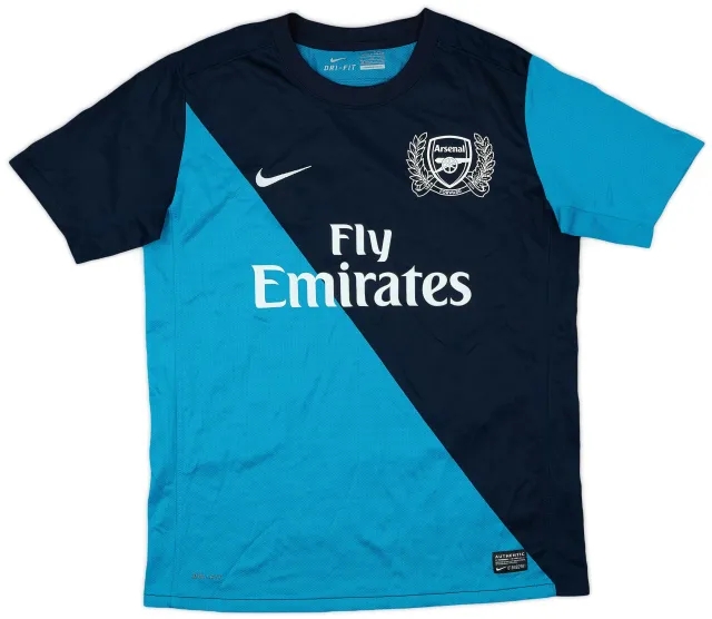 Nike 2011-12 Arsenal Away Shirt - 8/10 - (XL.Boys)