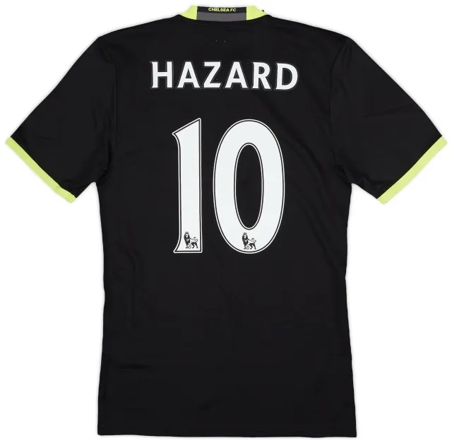 adidas 2016-17 Chelsea Player Issue Away Shirt Hazard #10 (S)