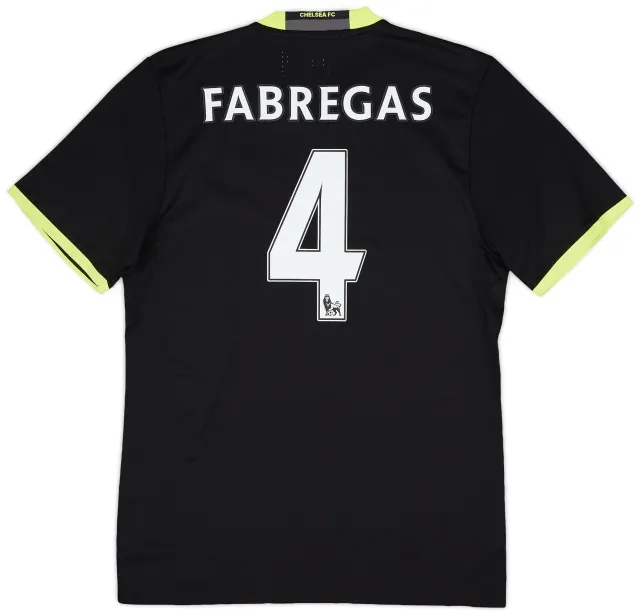 adidas 2016-17 Chelsea Player Issue Away Shirt Fabregas #4 (L)