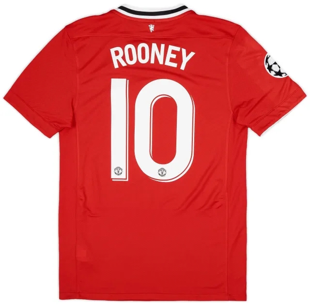 Nike 2011-12 Manchester United Home Shirt Rooney #10 (S)